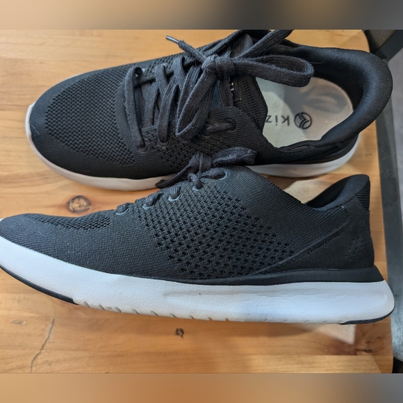 Kizik Athens Women's Shoes Size 9 Black & White Step in Recovery Comfort Sneaker - Picture 12 of 17